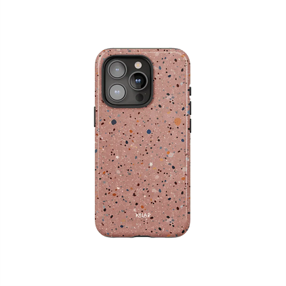 Rose Clay | Pink Paint Splatter iPhone Case