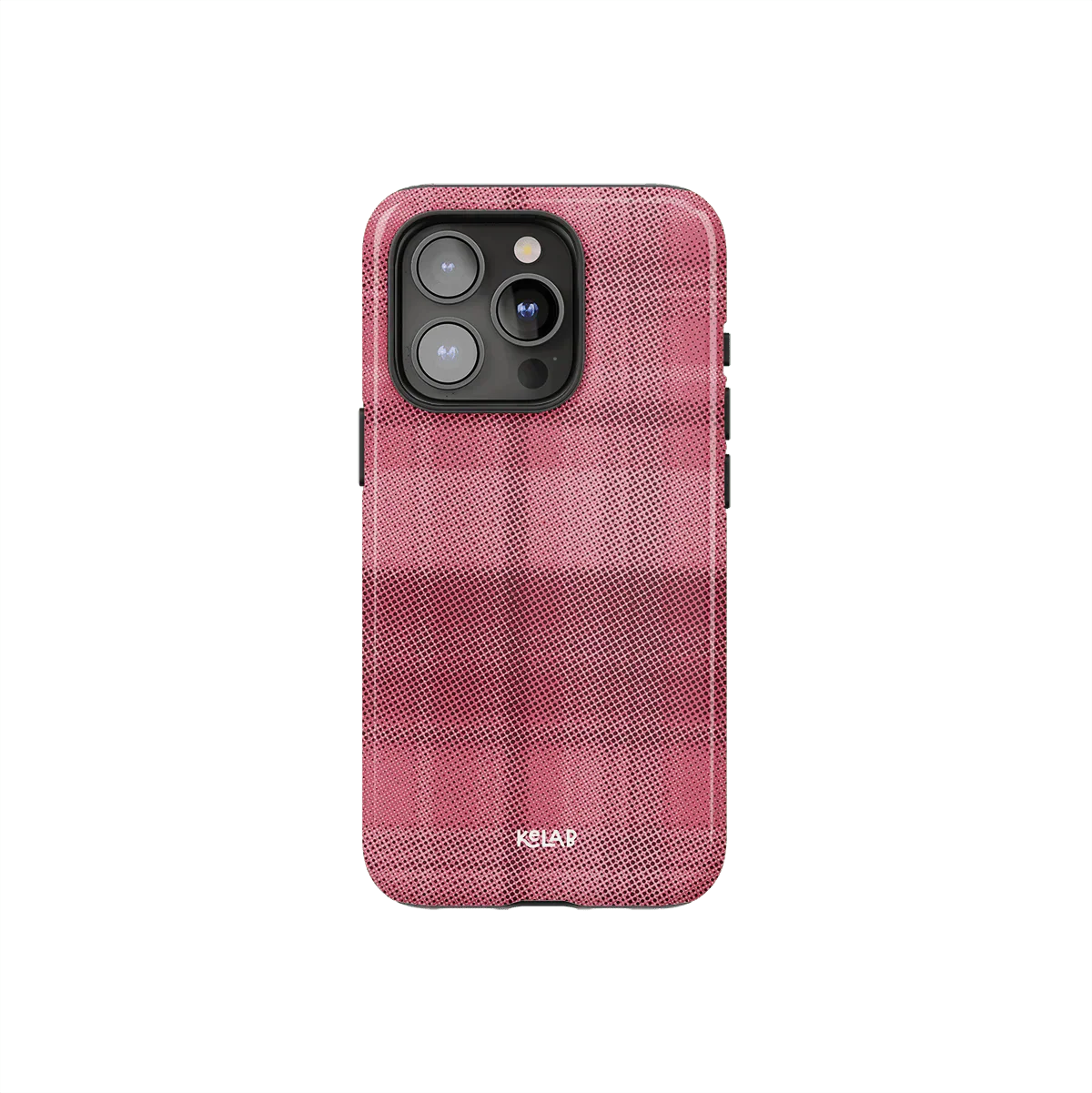 Rosé | Pink Flannel Plaid iPhone Case
