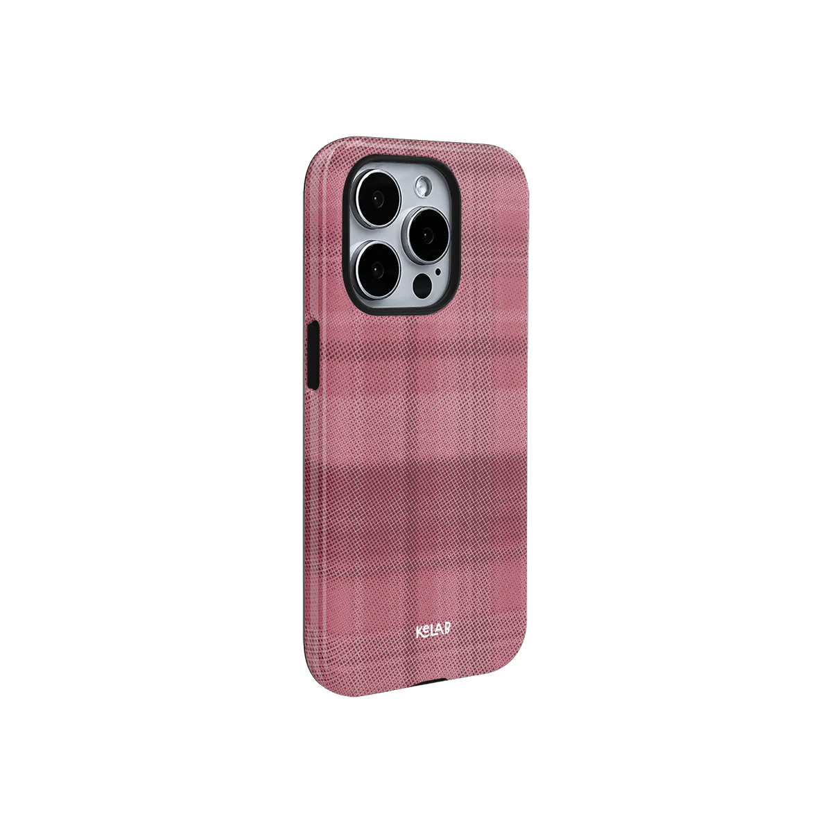 Rosé | Pink Flannel Plaid iPhone Case