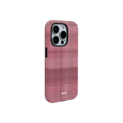 Rosé | Pink Flannel Plaid iPhone Case