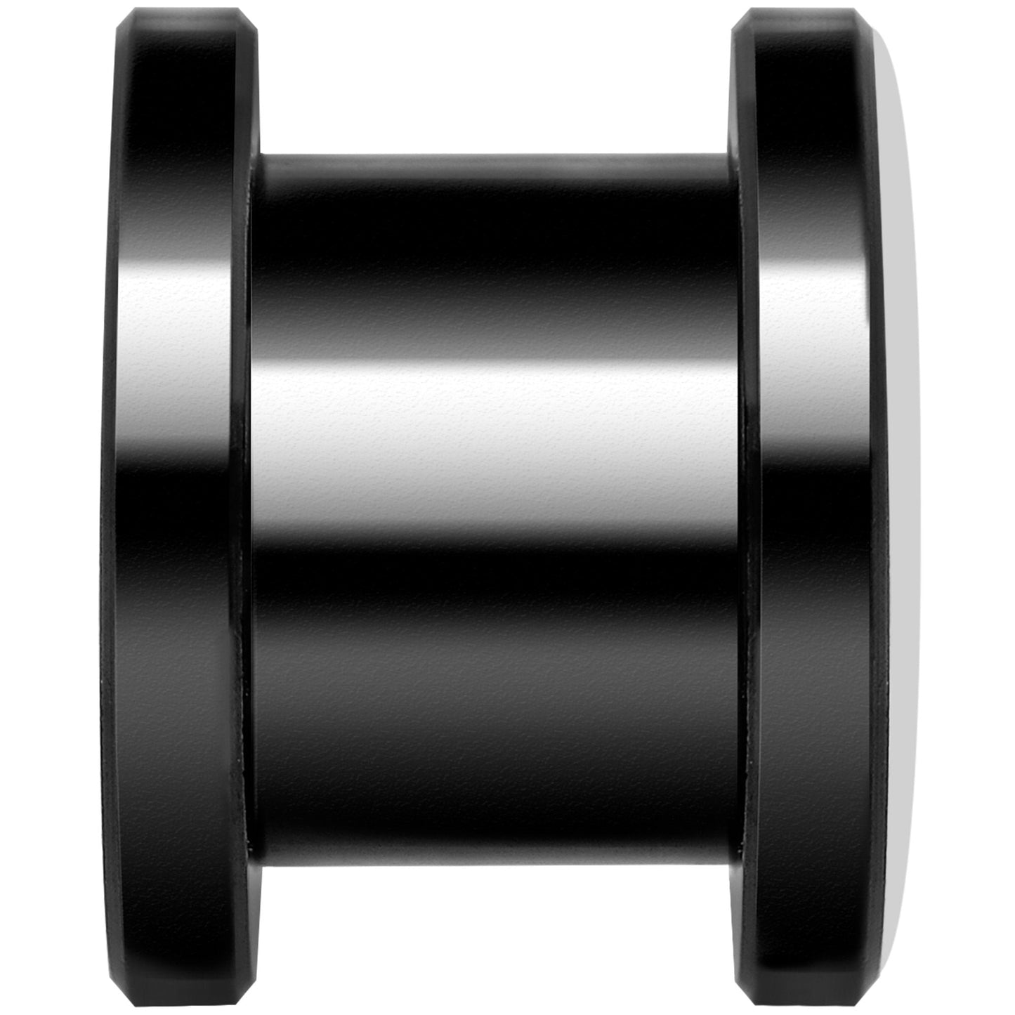 Black White Owl Black Anodized Screw Fit Plug Set 00G