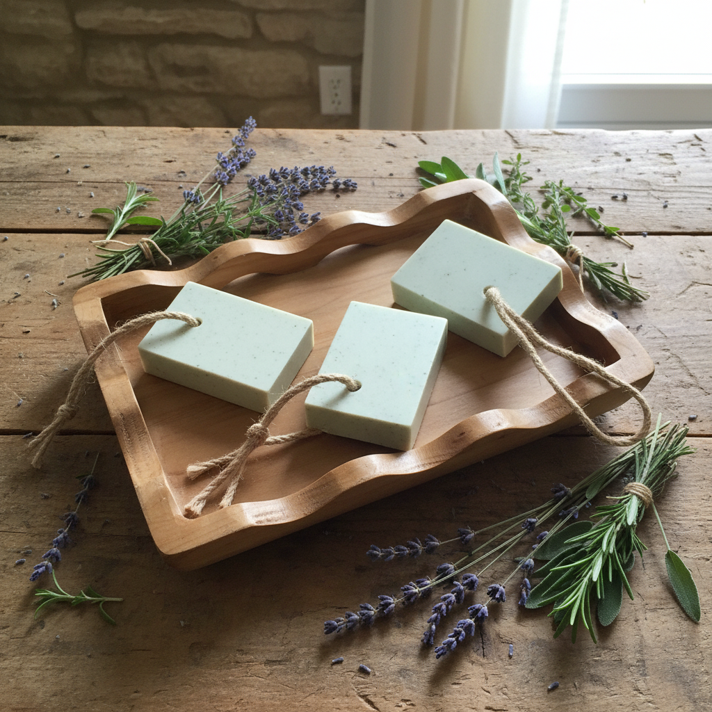 SynEb French Green Clay Body Bar - The Clay Collection