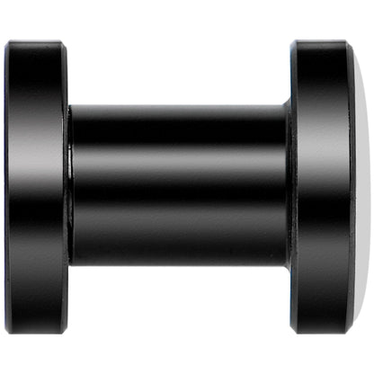 Blue Black Skull Black Anodized Screw Fit Plug Set 4G