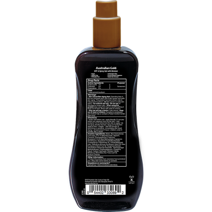 Australian Gold  SPF 8 Spray Gel Bronzer 8 fl oz