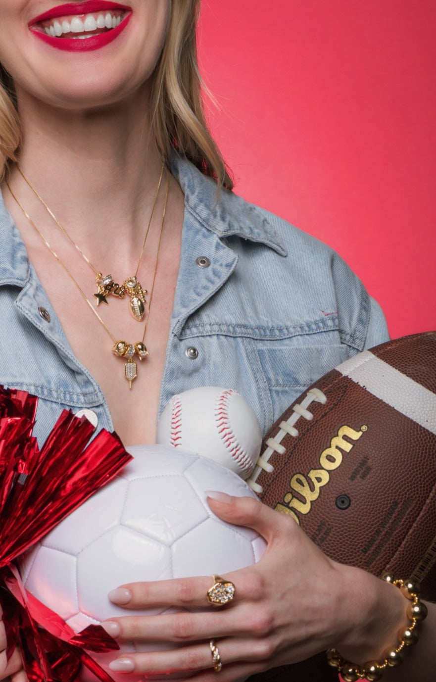 Bubble Cross Grip Charm