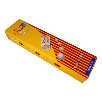 Shark Super Stainless Steel Double Edge Razor Blades - 20x10 Pack