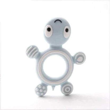 Silicone Baby Teethers Turtle 1PC Food Grade Animal Silicone Tiny Rod Children's Goods Nurse Gift Baby Teether Toys Bite Bites