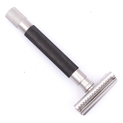Parker 55SL-GR Graphite Semi Slant 3 Piece Safety Razor