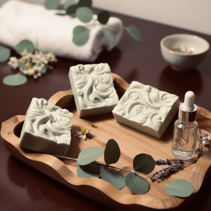SynEb French Green Clay Facial Bar - The Clay Collection