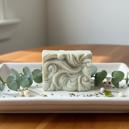 SynEb French Green Clay Facial Bar - The Clay Collection