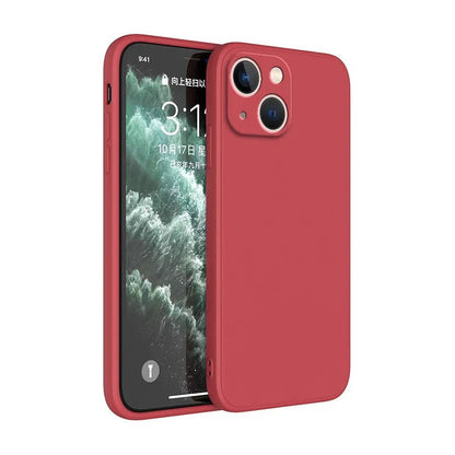 Ricestate Square Liquid Silicone Phone Case | Full Coverage Shockproof Camera Protective Cover for iPhone 11 to 14 Series