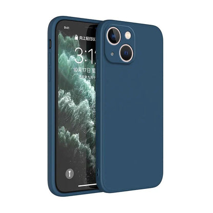 Ricestate Square Liquid Silicone Phone Case | Full Coverage Shockproof Camera Protective Cover for iPhone 11 to 14 Series