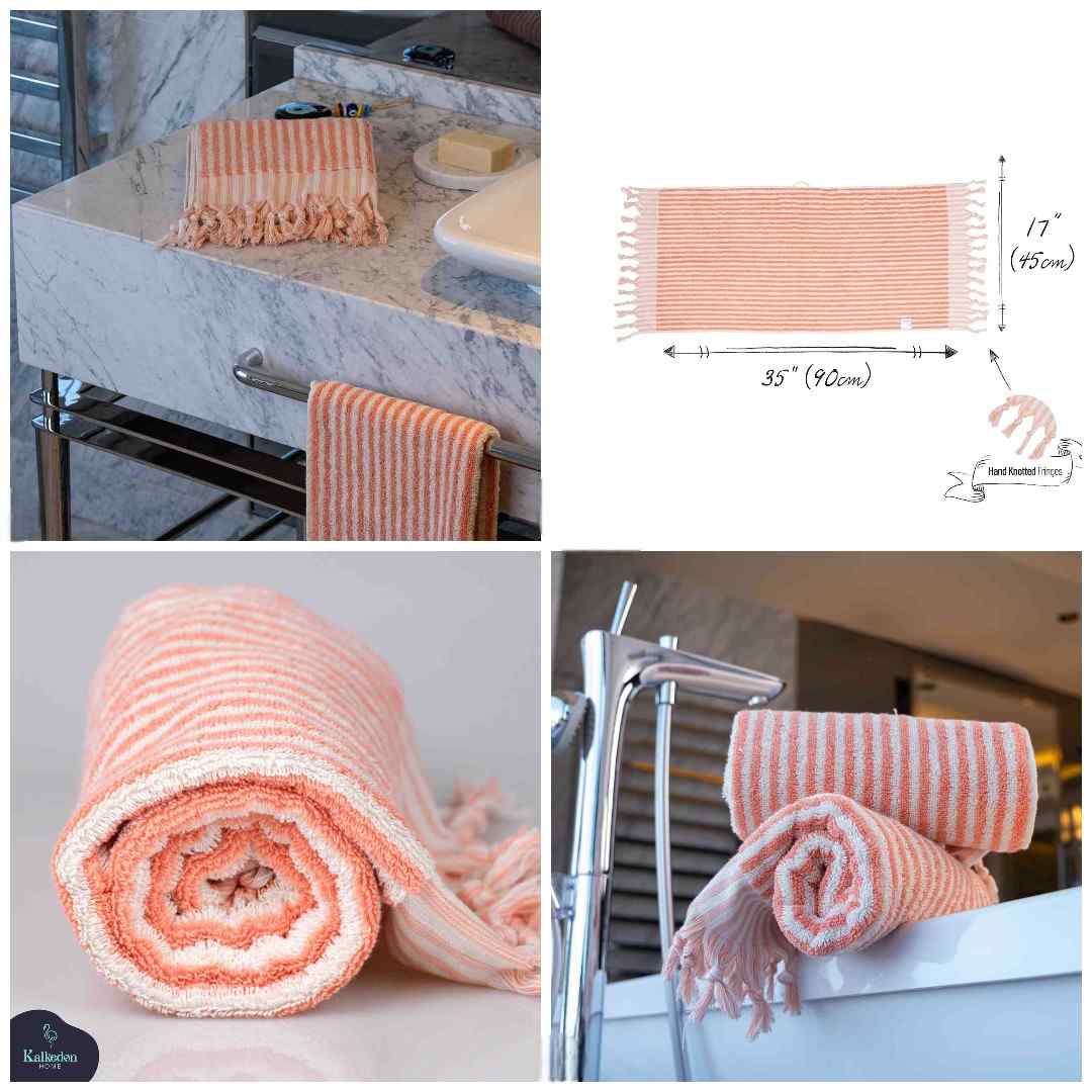 Striped Hand Towel