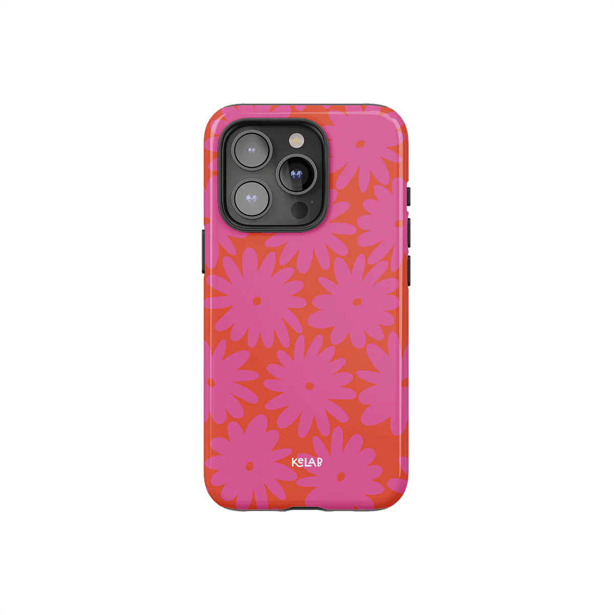 Sunflare Daisy | Pink Daisy Floral iPhone Case