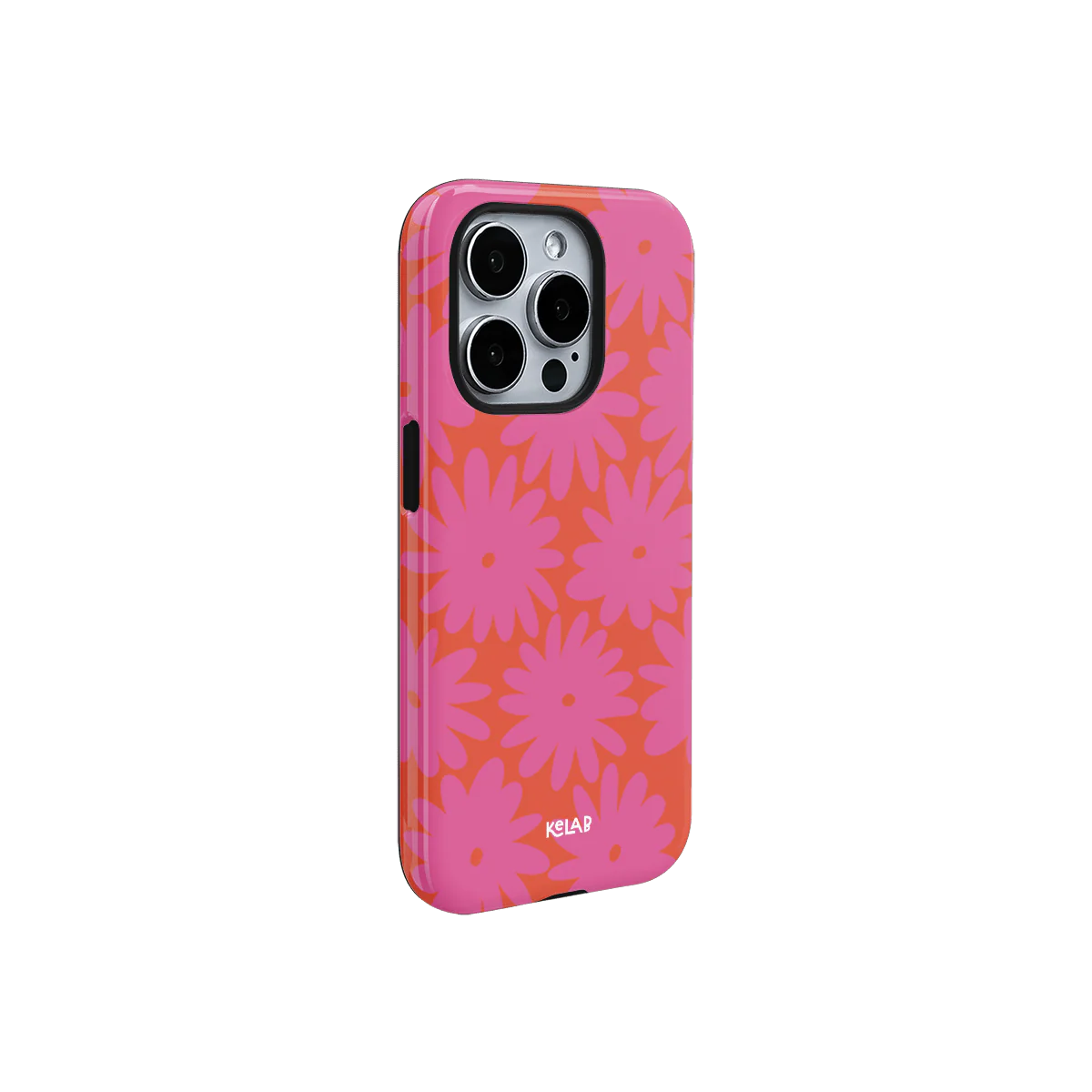 Sunflare Daisy | Pink Daisy Floral iPhone Case