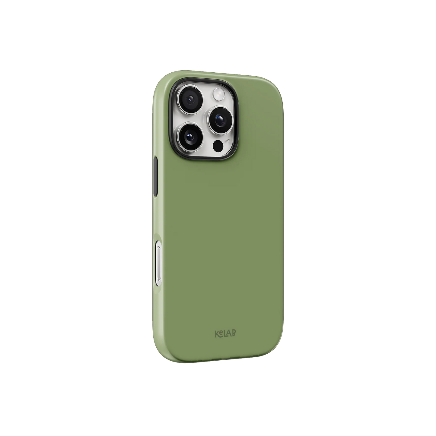 Matcha Bark | Solid Matcha Green iPhone Case