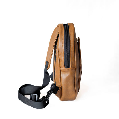 Small Vegan Leather Sling Bag - Crossbody | Buru