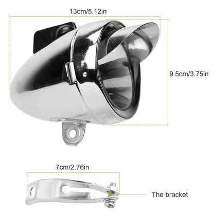 Vintage Bicycle Front Headlight