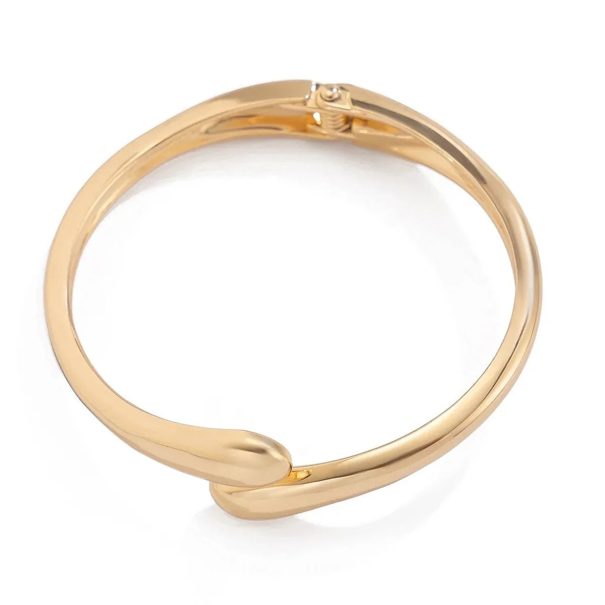Vintage Punk Quartz Cuff Bangles | Geometric Metal Bracelets for Women and Men