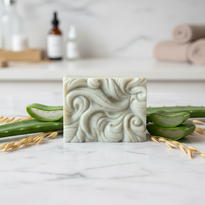 SynEb French Green Clay Facial Bar - The Clay Collection