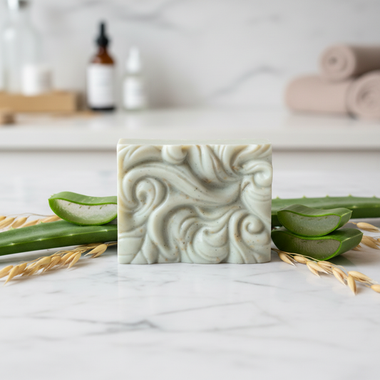 SynEb French Green Clay Facial Bar - The Clay Collection