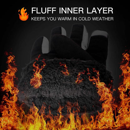 Windproof Thermal Gloves for Cold Weather Anti-Slip Gloves