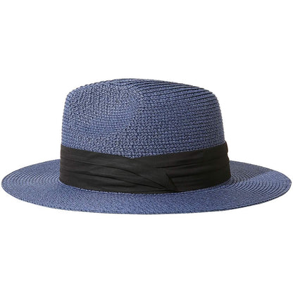 Women Wide Brim Straw Panama Roll up Hat