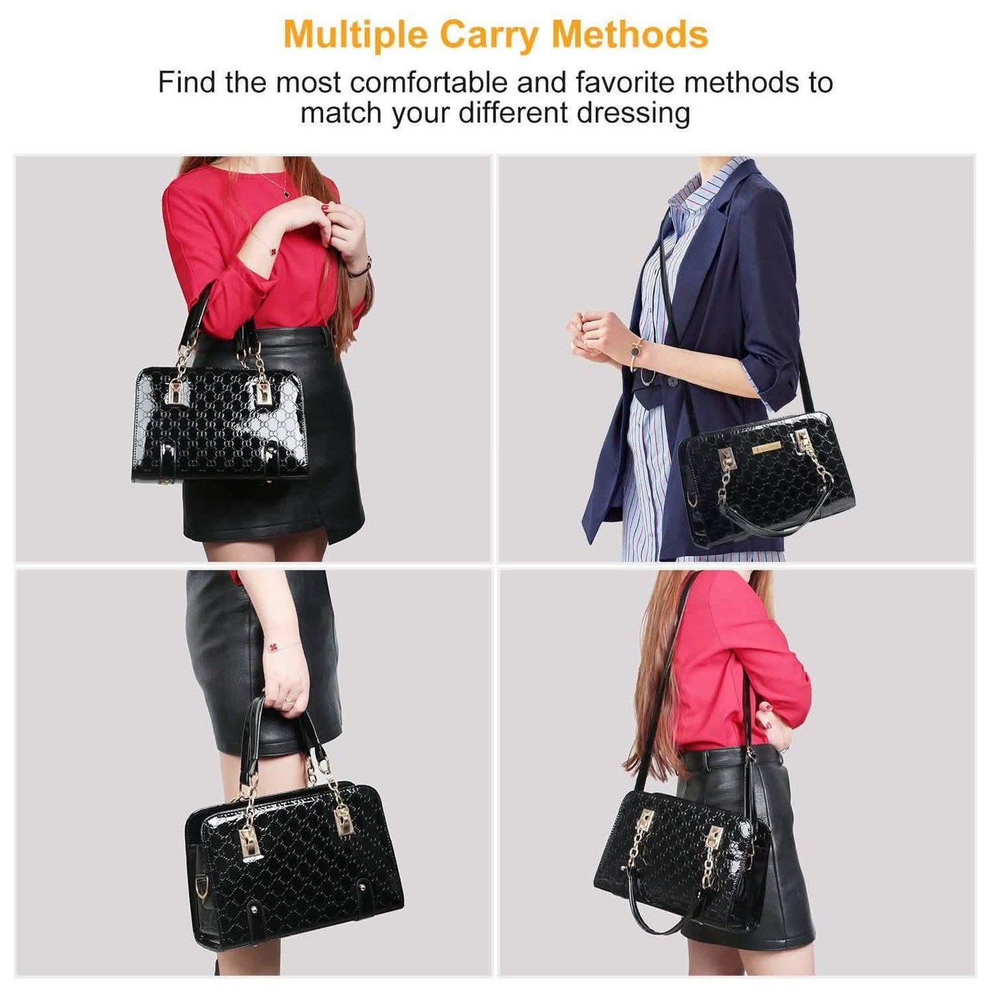 Women's Fashion Leather Handbag