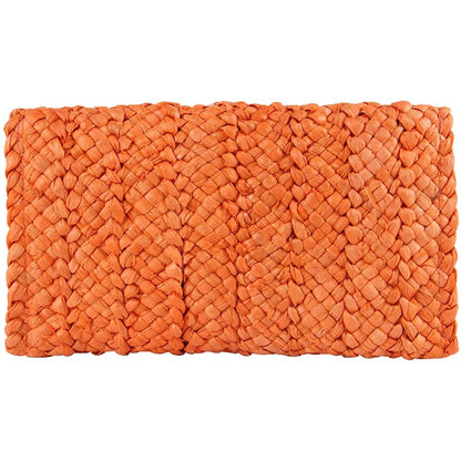 Women's Straw Clutch Purse