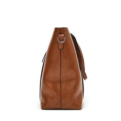 Women's Tote Shoulder Bag PU Leather