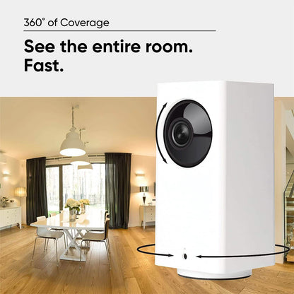 Wyze Cam Pan 1080p Wi-Fi Indoor Smart Home Camera - WYZECP1 (Refurbished)